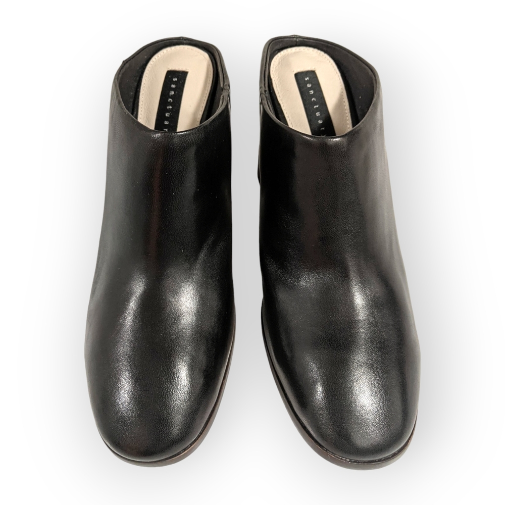 Sanctuary Black Boom Heel Mules, 9.5M - Picture 6 of 12
